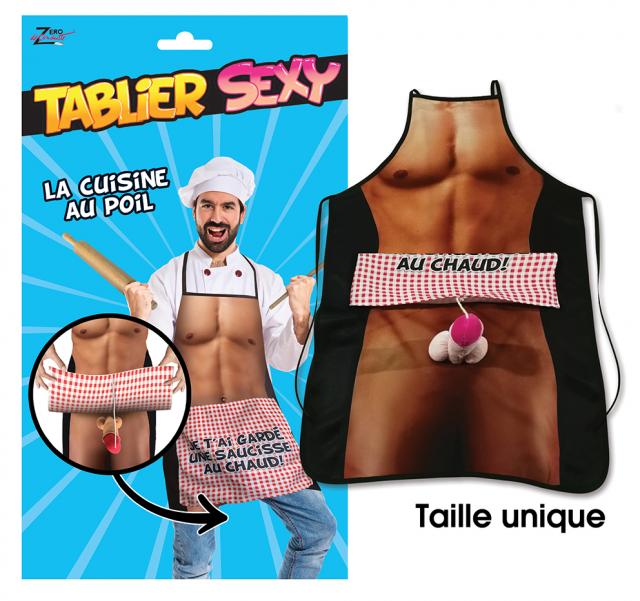 Tablier sexy homme 1